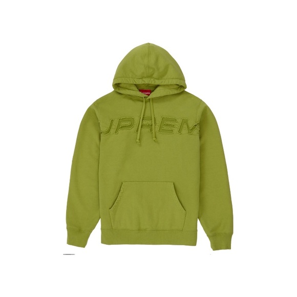 set in logo hooded sweatshirt supreme